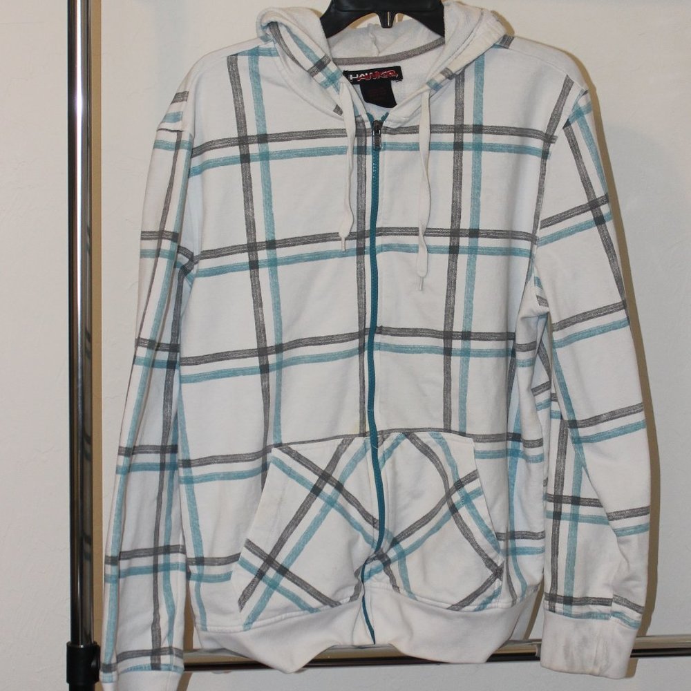 Hawk Hoodie Zip-up Sweatshirt